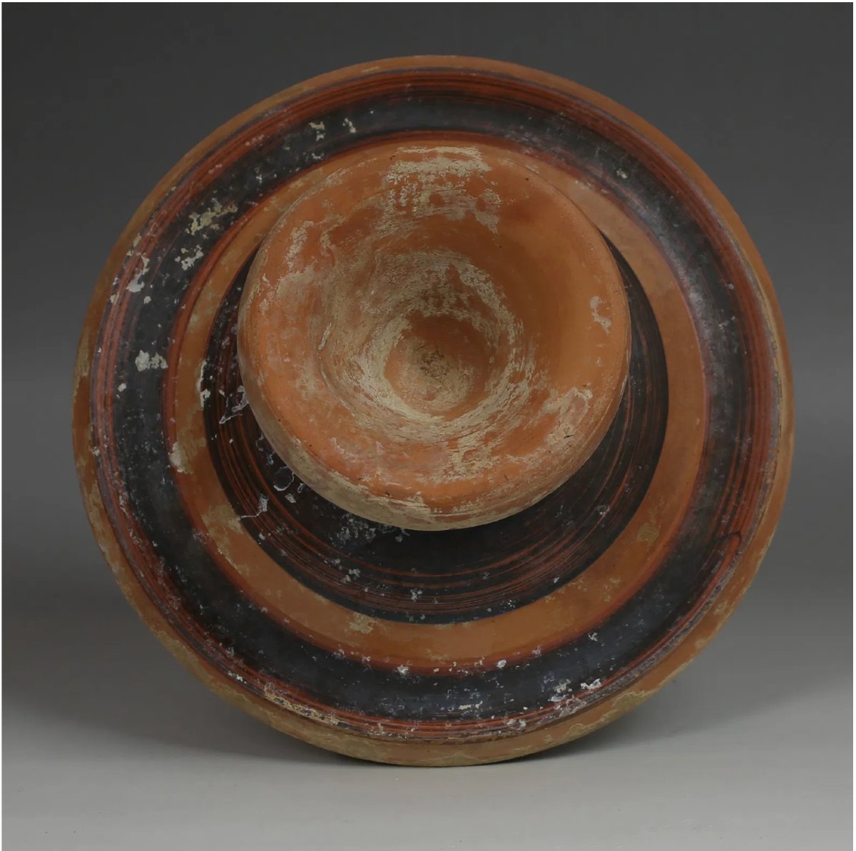 Coupe Genucilia étrusque à profil féminin (IVe s. av. J.-C.) avec Certificat d’authenticité-photo-2