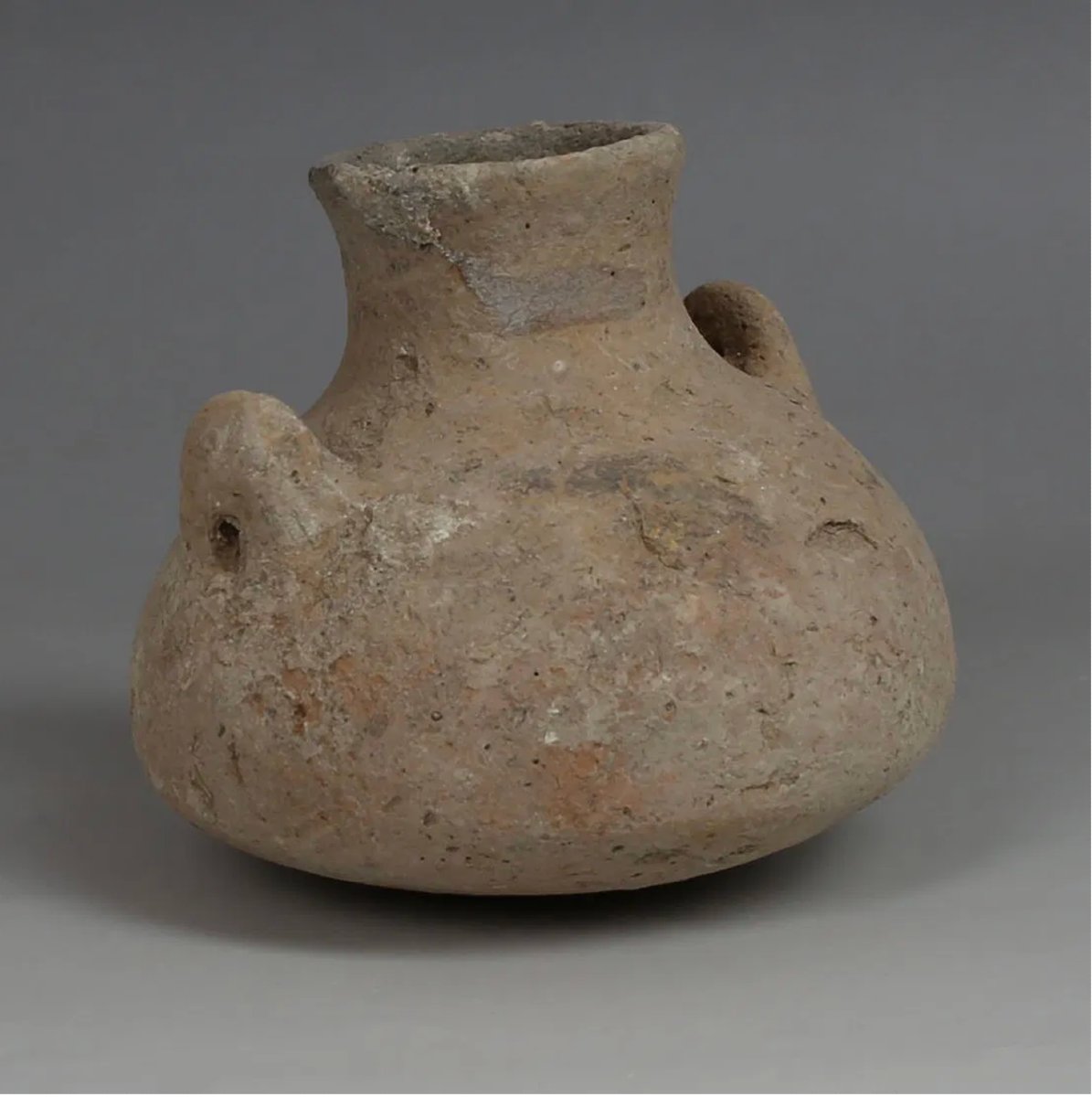 Canaanite Pyxis, Late Bronze Age (1400–1200 Bc) With Certificate Of Authenticity-photo-3