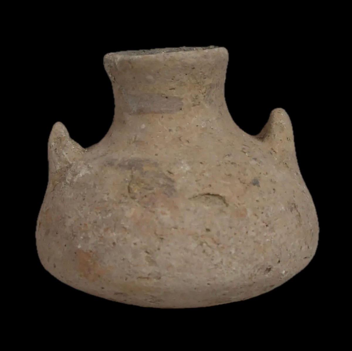 Canaanite Pyxis, Late Bronze Age (1400–1200 Bc) With Certificate Of Authenticity