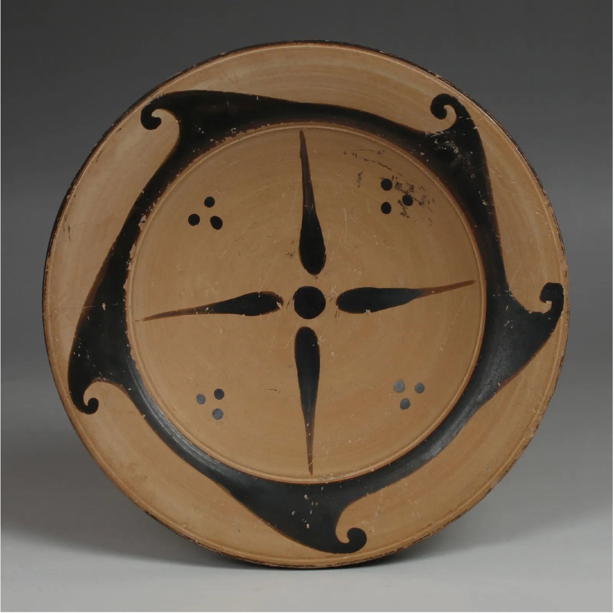 Coupe Genucilia à Décor Stellaire (IVe s.) – Certificat d’authenticité-photo-2