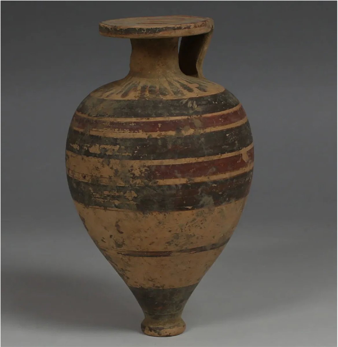 Aryballe Piriforme Étrusco-Corinthien (VIIe s.) avec Certificat d’authenticité-photo-2
