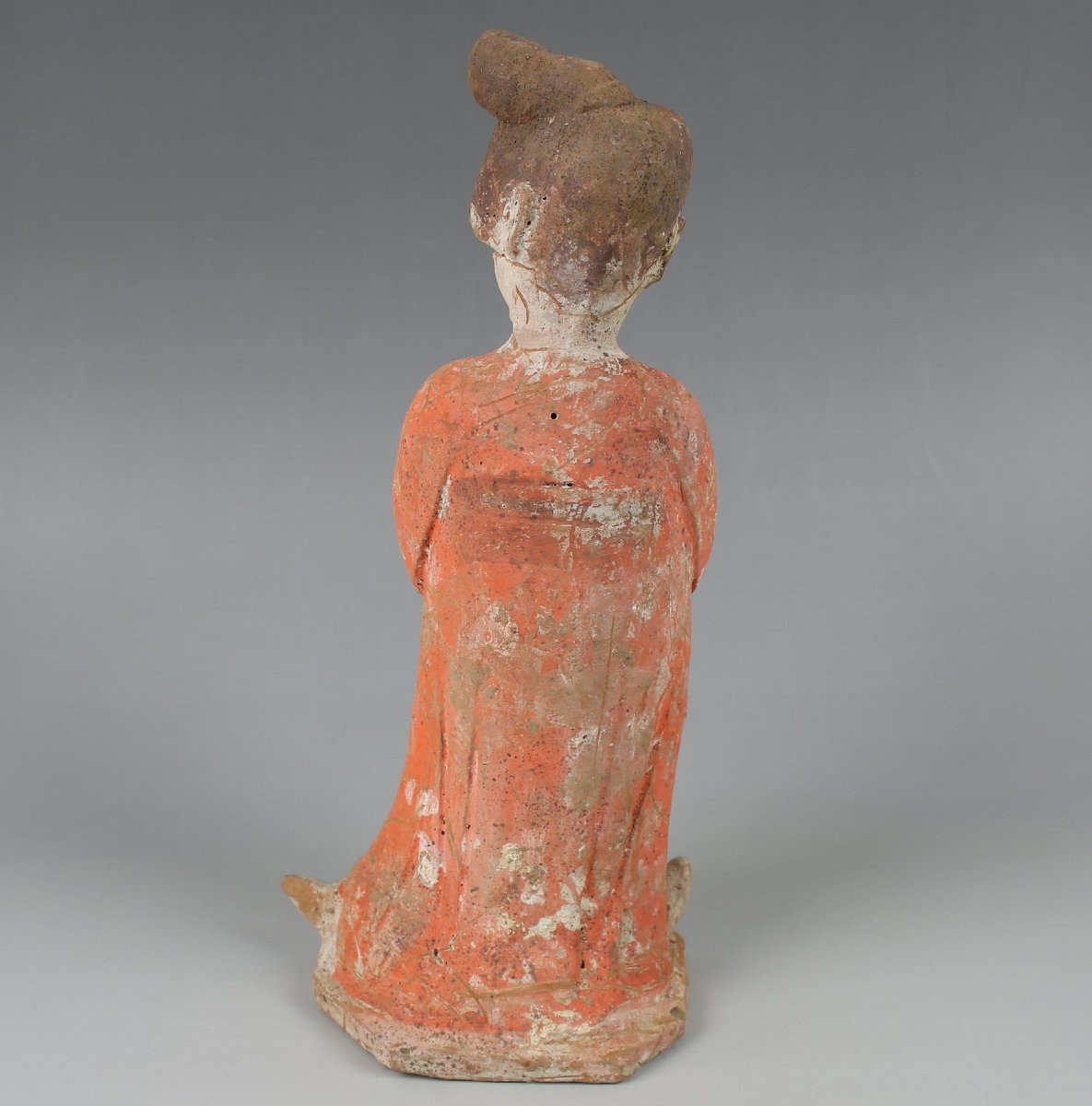 Tang Dynasty Court Lady Statuette – Certificate Of Authenticity And Qed Test-photo-2