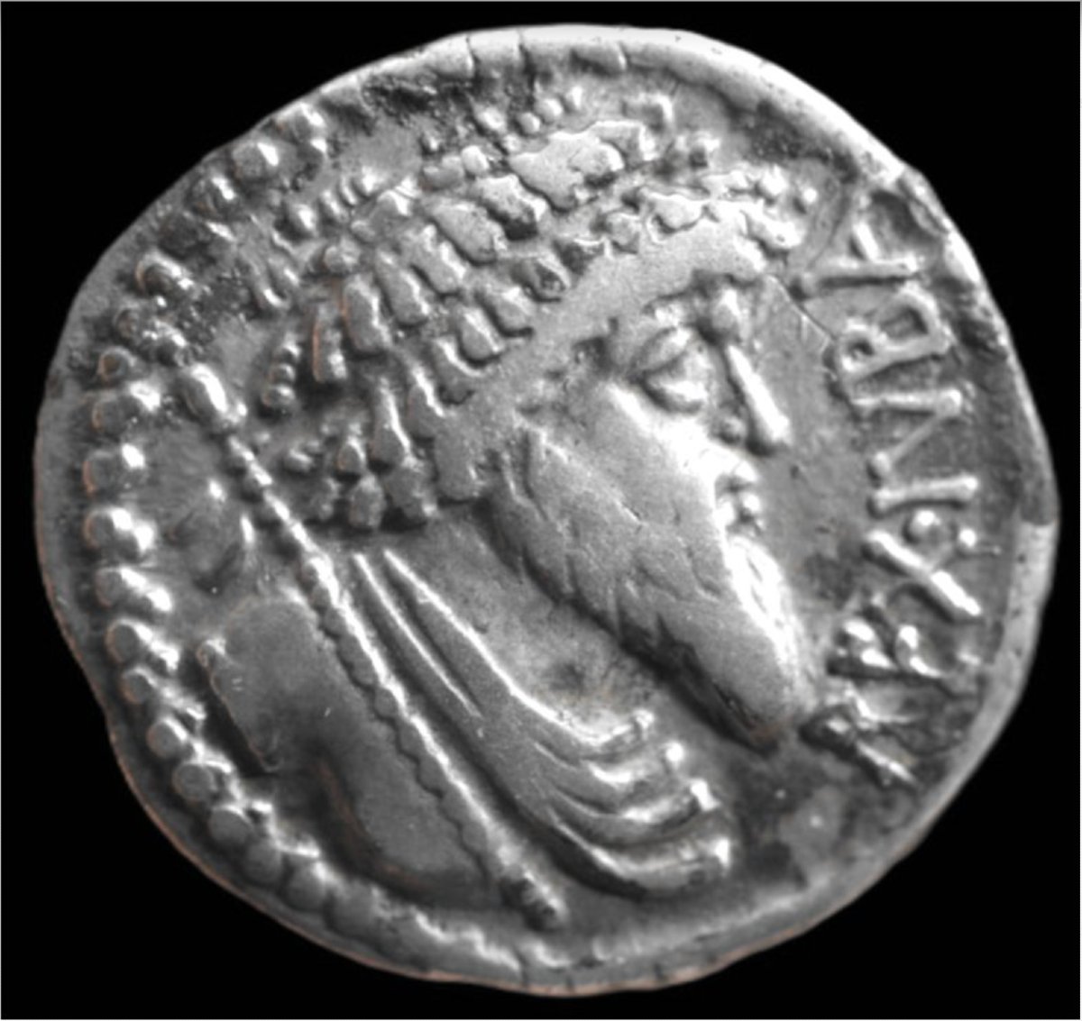 Utica Denarius Of Juba I — Octastyle Temple — Certificate Of Authenticity-photo-2