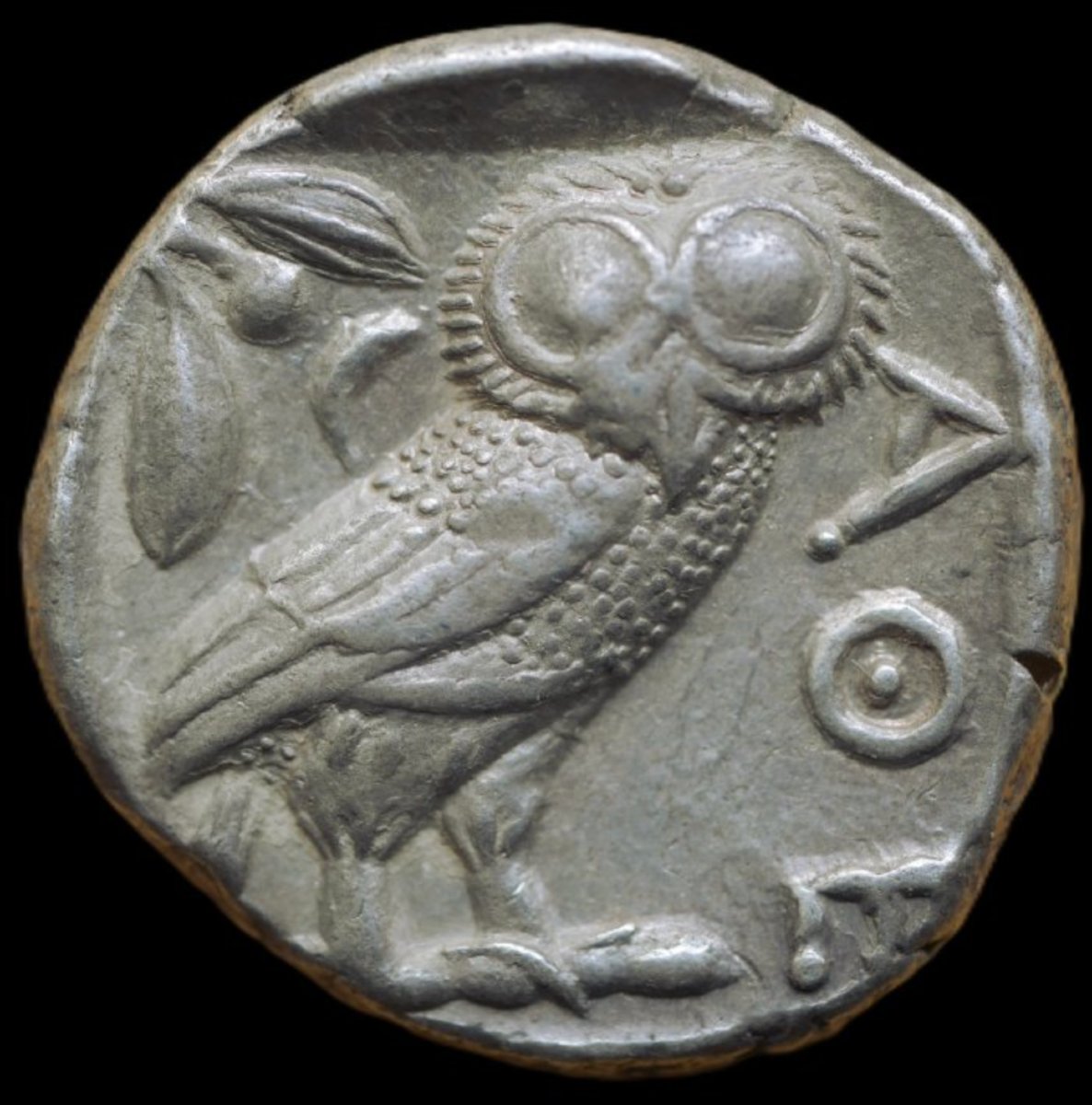 “athens Owl” Tetradrachm — Certificate Of Authenticity-photo-3