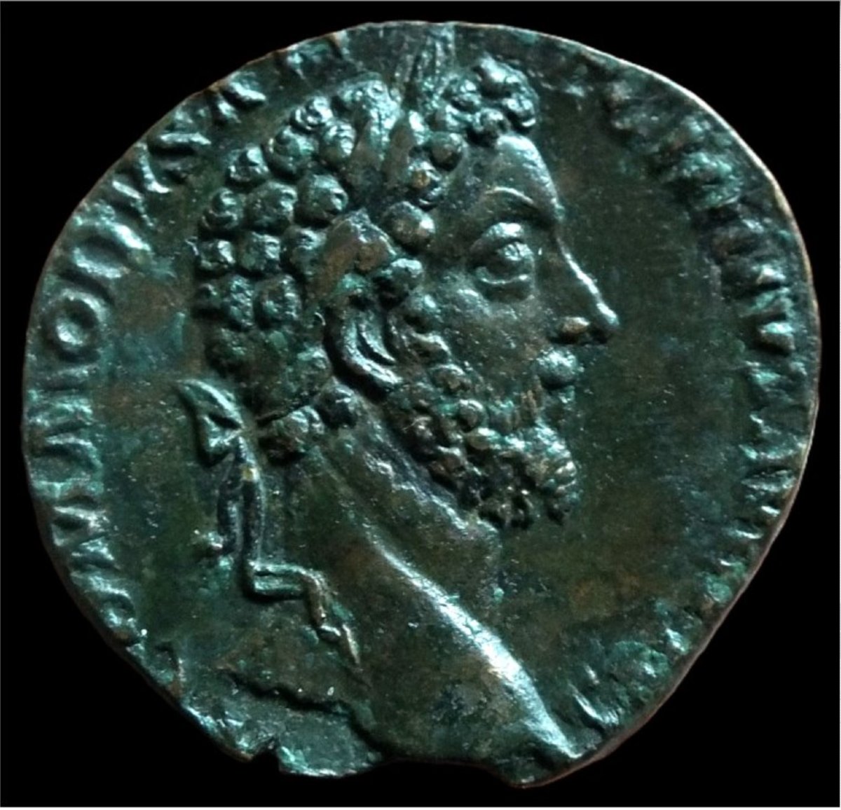 Sesterce triomphal de Commode — Certificat d’authenticité-photo-2