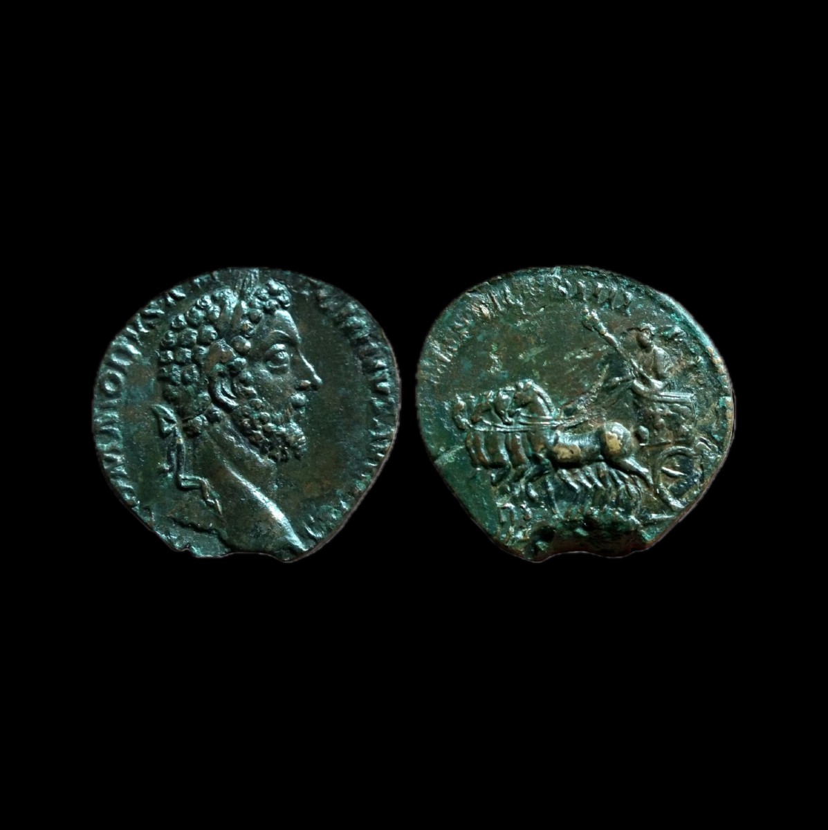 Sesterce triomphal de Commode — Certificat d’authenticité