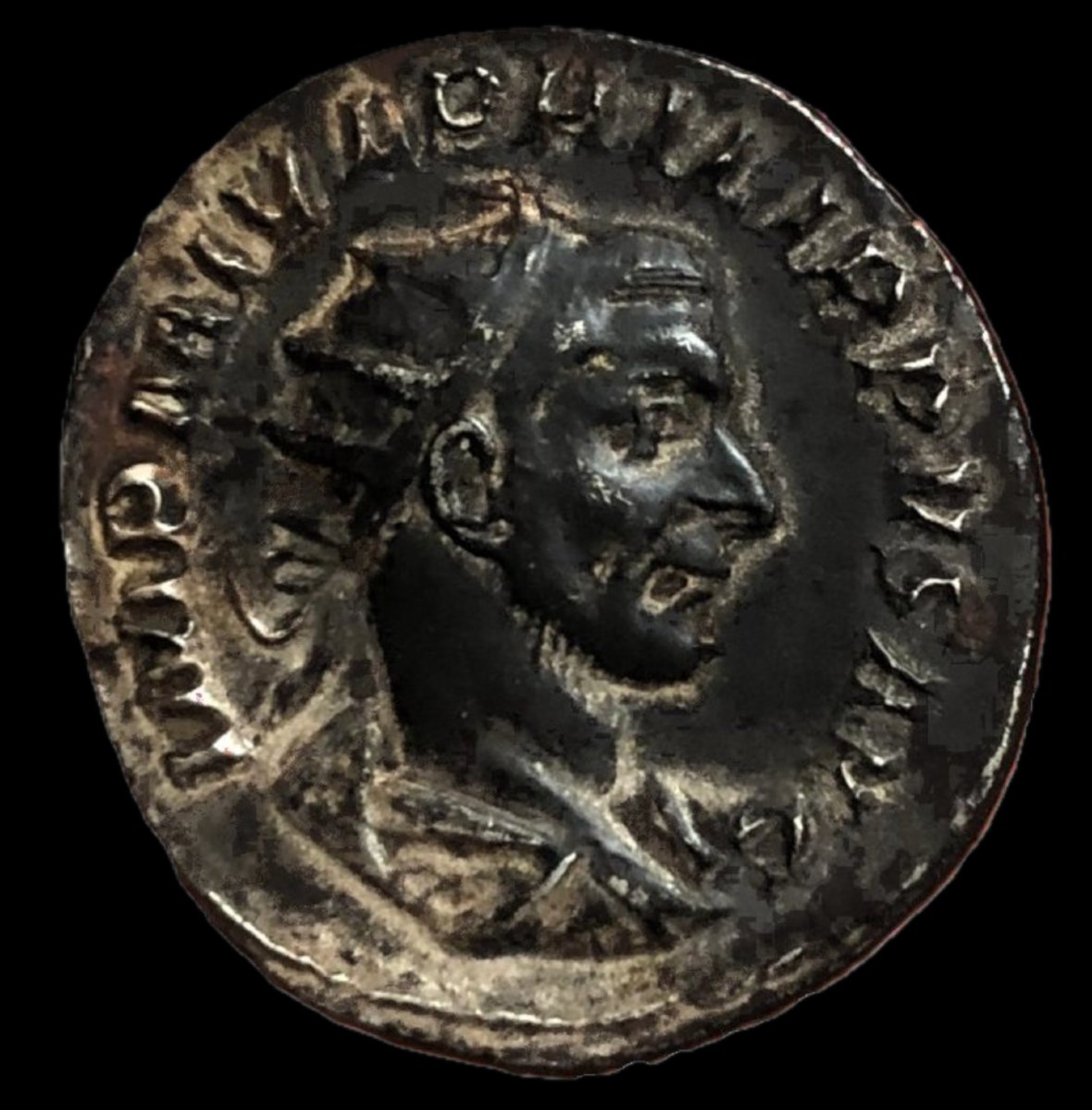 Rare Philip I Antoninianus — “providentia” — Certificate Of Authenticity-photo-2