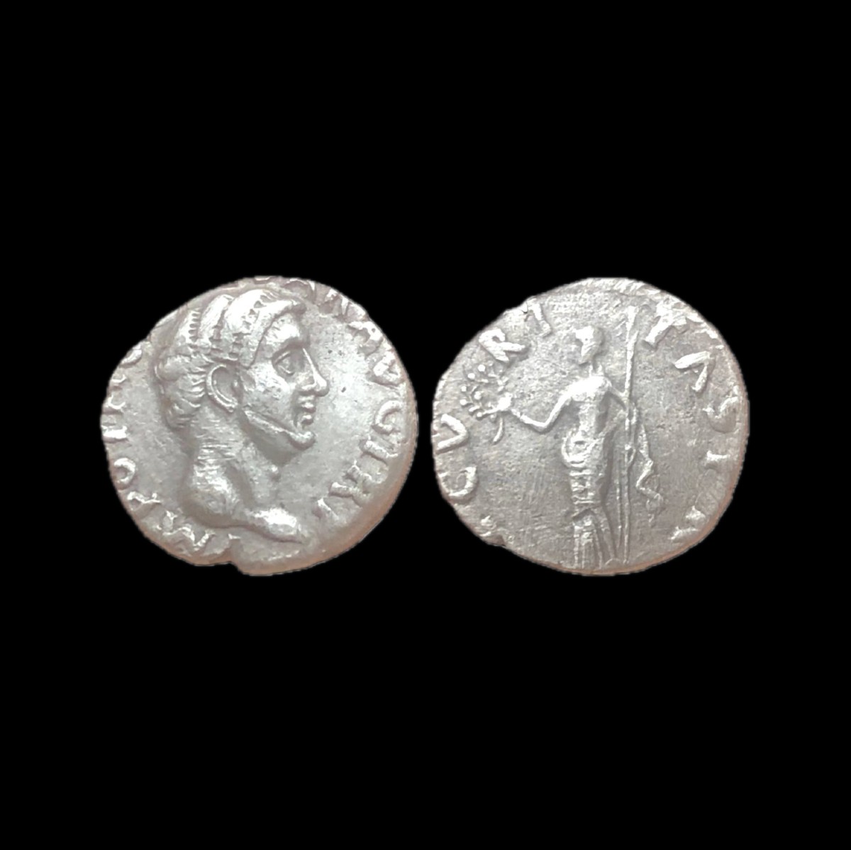 Othon — Denier AR SECVRITAS P R — certificat d’authenticité