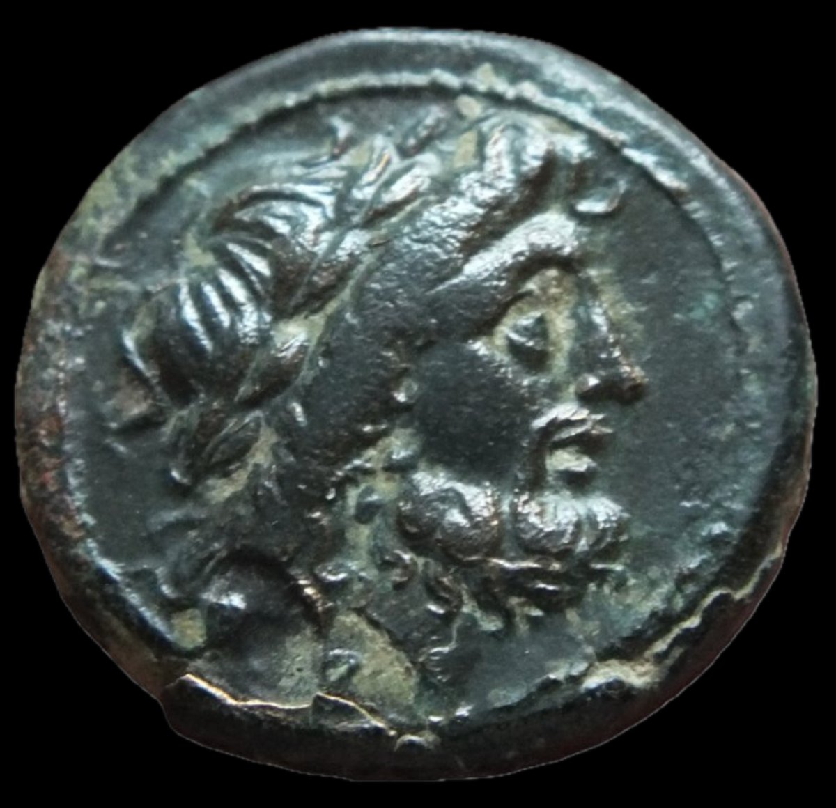 Drachme des Brettii “Zeus & Aigle” — avec certificat d’authenticité-photo-2