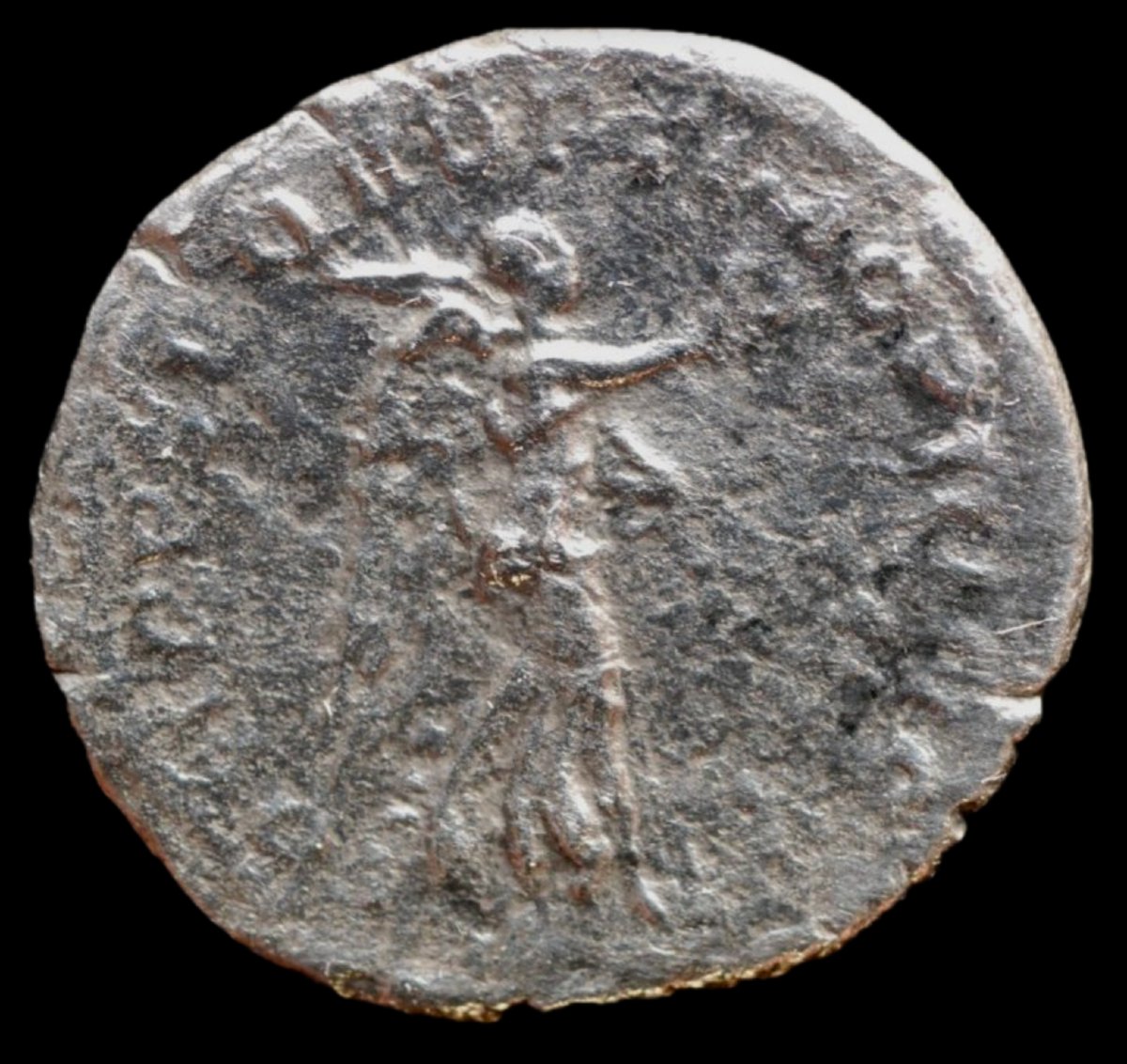 Trajan — Silver Quinarius With Victory — Certificate Of Authenticity-photo-3