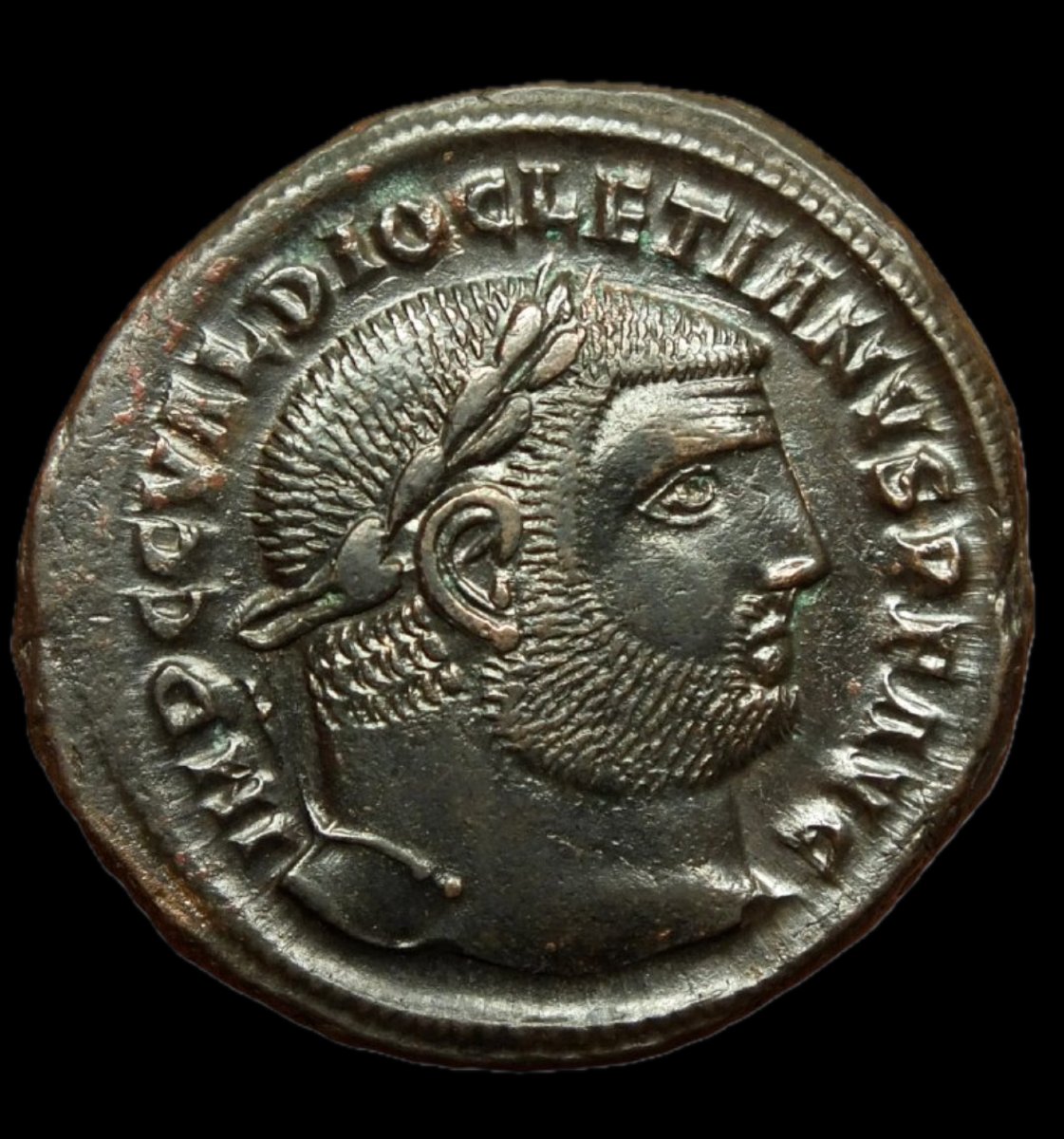Follis de Dioclétien « GENIO POPVLI ROMANI » — Certificat d’authenticité-photo-2