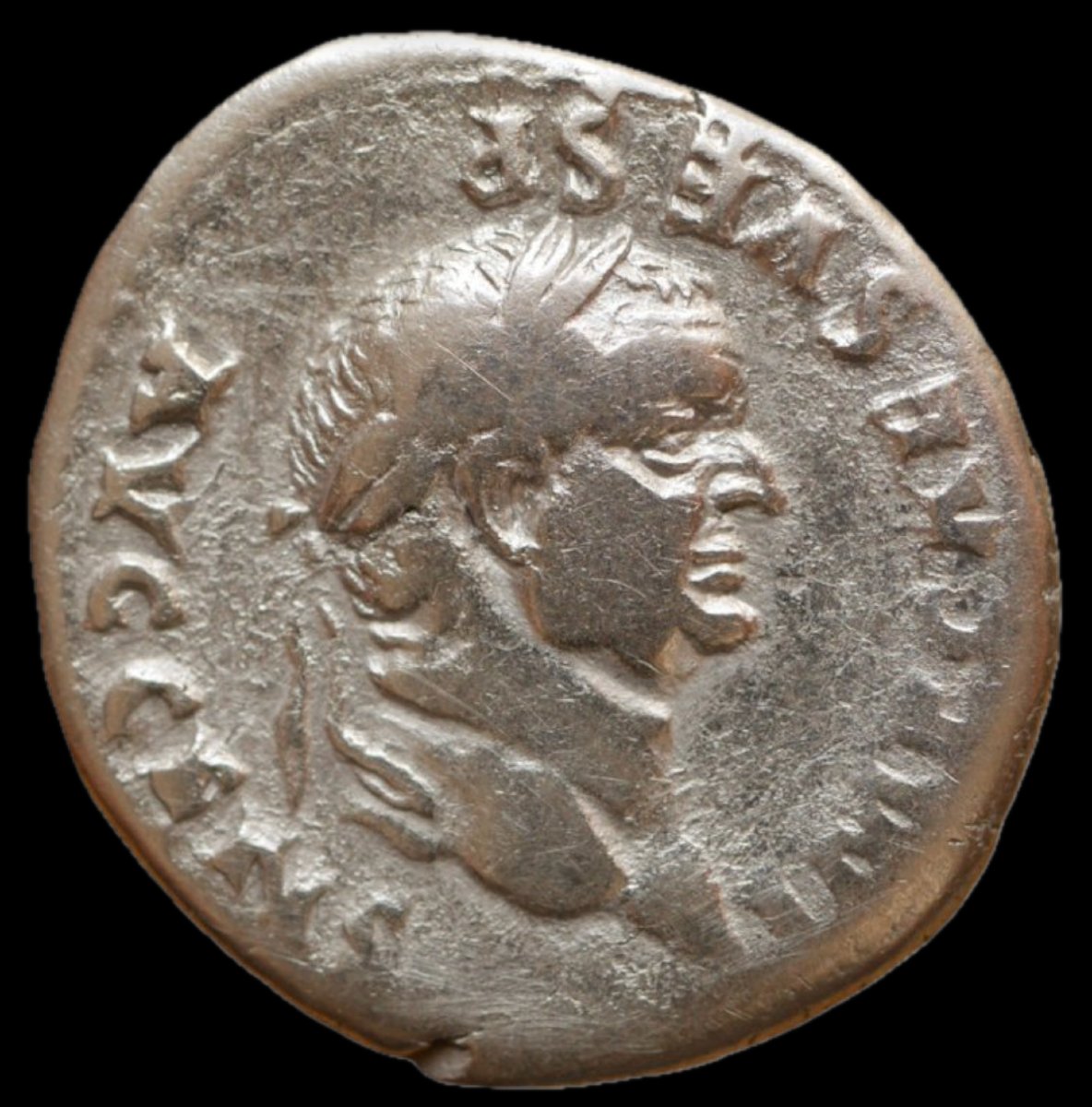 Vespasian Denarius “pontifex Maximus” — Certificate Of Authenticity-photo-2