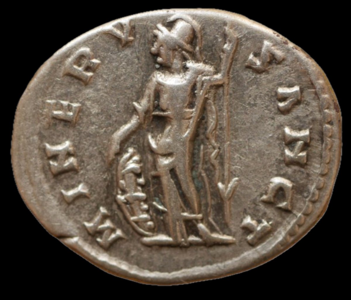 Geta Denarius “minerva Sancta” — Certificate Of Authenticity-photo-3