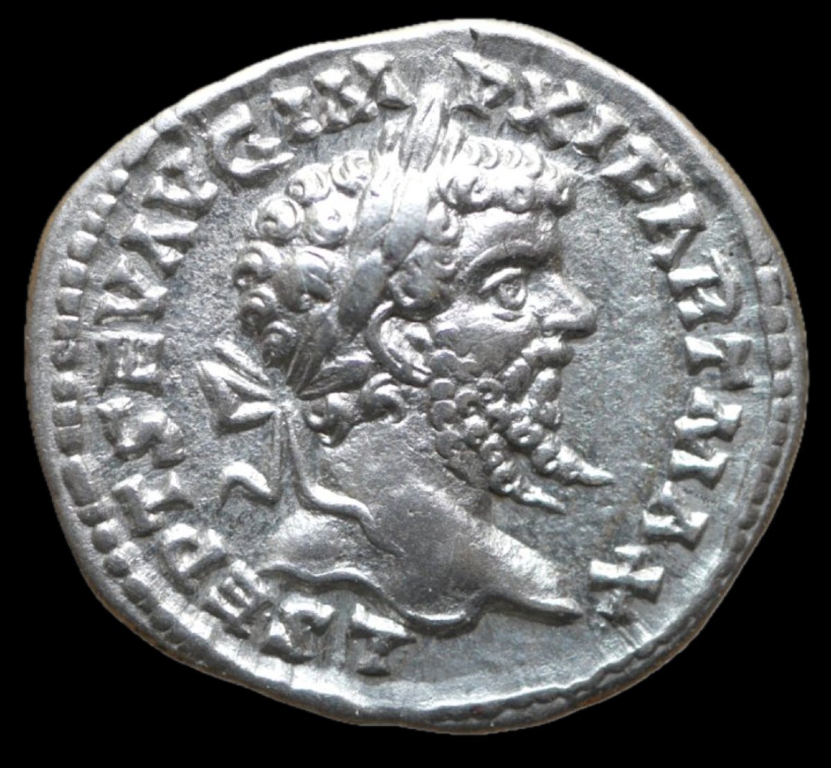 Septimius Severus Denarius “triumphal Victory” — Certificate Of Authenticity-photo-2