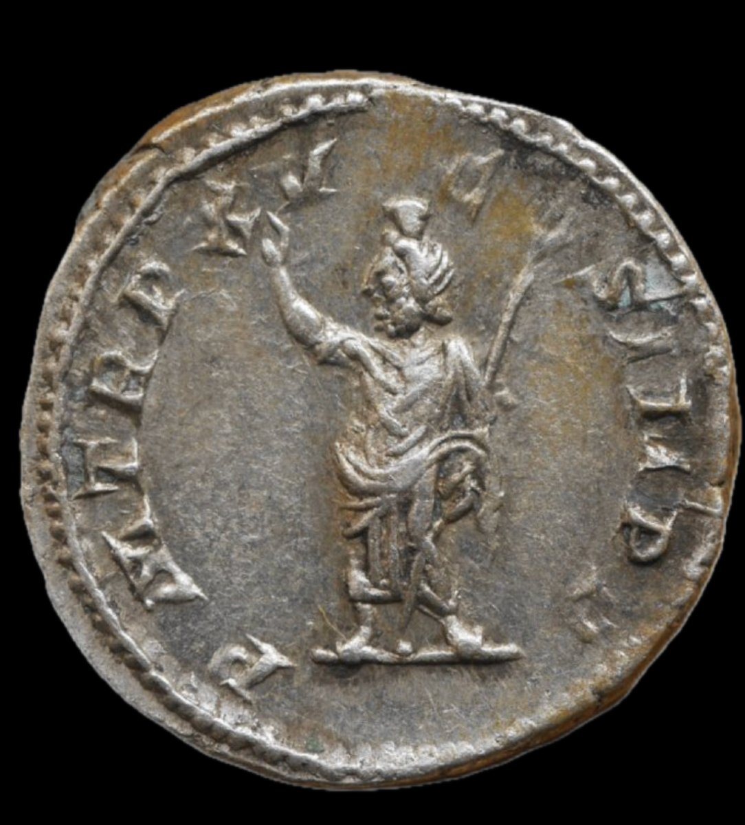 Denier de Caracalla « Sérapis impérial » — Certificat d’authenticité-photo-3