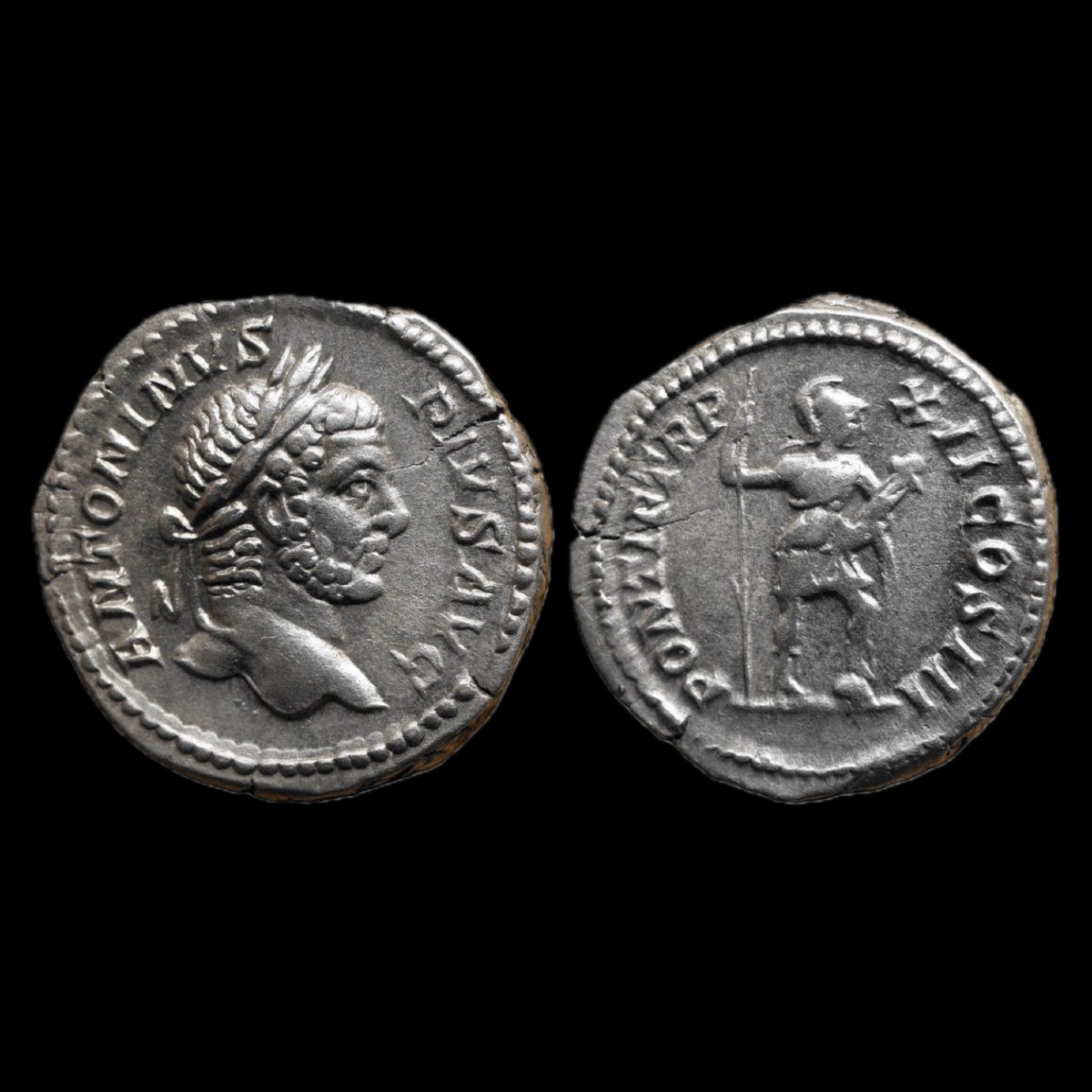 Caracalla — Virtus On Globe — Certificate Of Authenticity