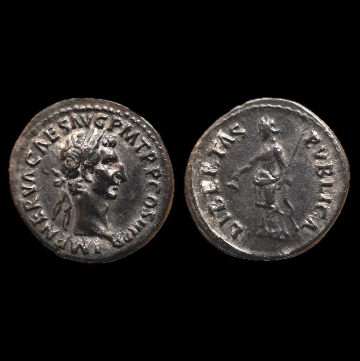 Nerva — Libertas Pvblica — Certificate Of Authenticity