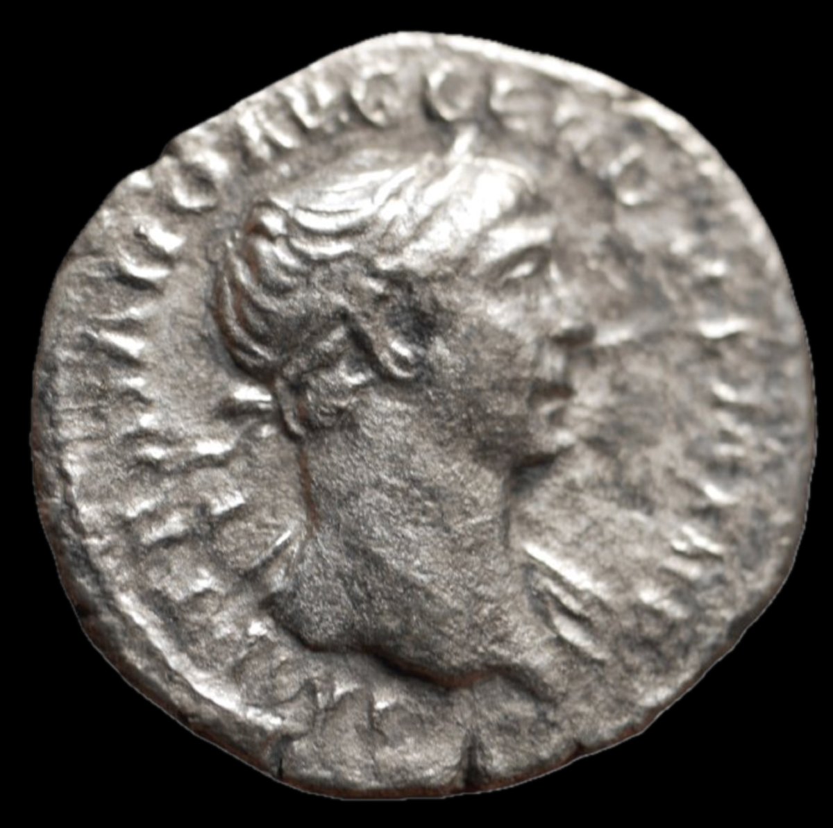 Trajan Quinarius “triumphal Victory” — Certificate Of Authenticity-photo-2