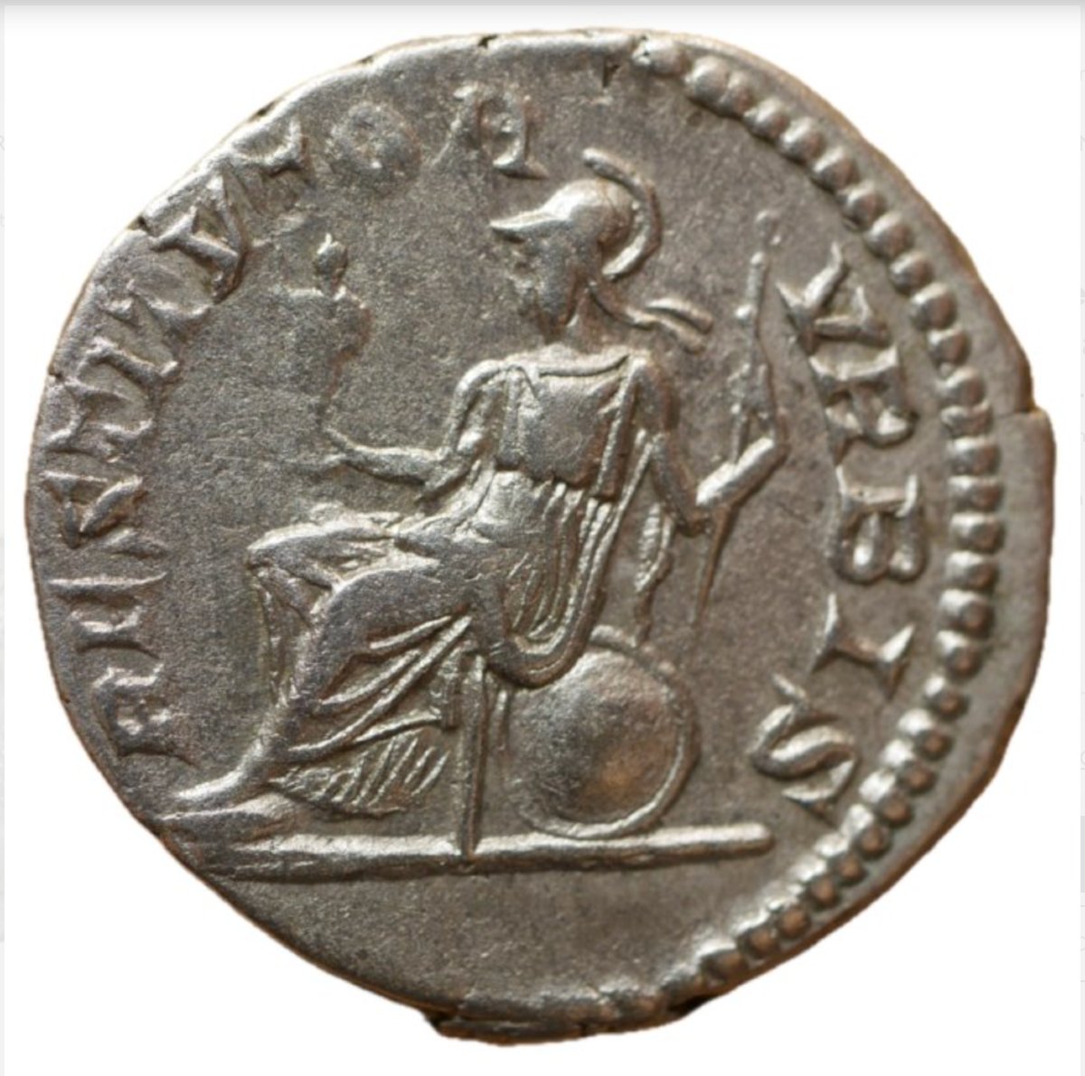 Denier de Septime Sévère « RESTITVTOR VRBIS » — Certificat d’authenticité-photo-3