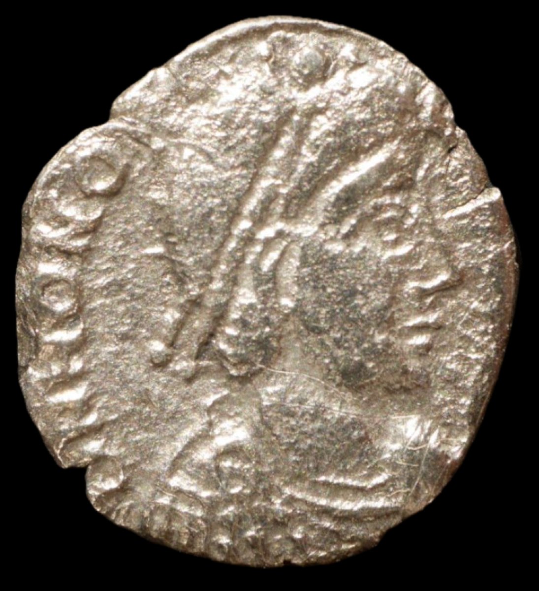Rare siliqua vandale d’Honorius — Certificat d’authenticité-photo-2