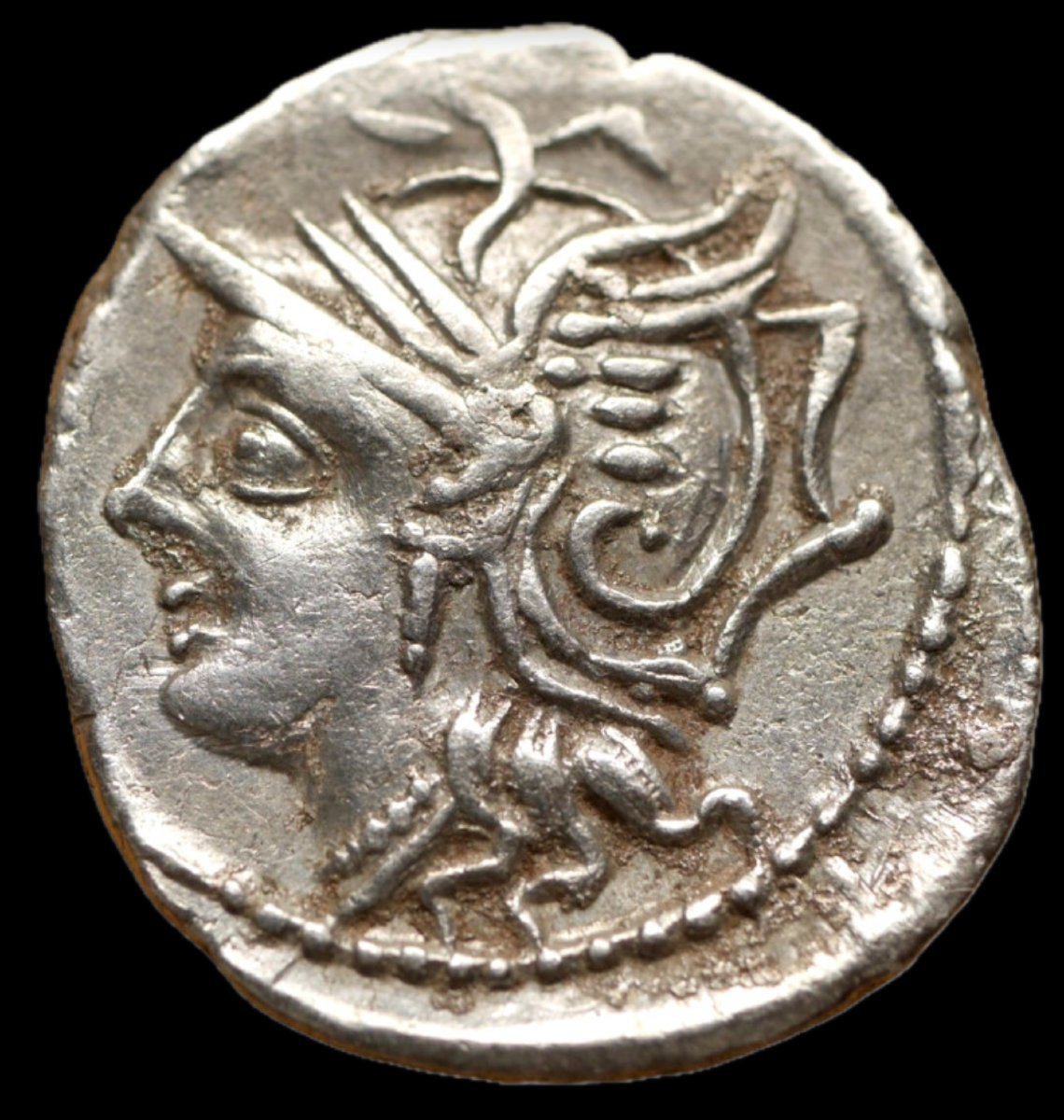 Superbe denier de Saturninus — Certificat d’authenticité-photo-2