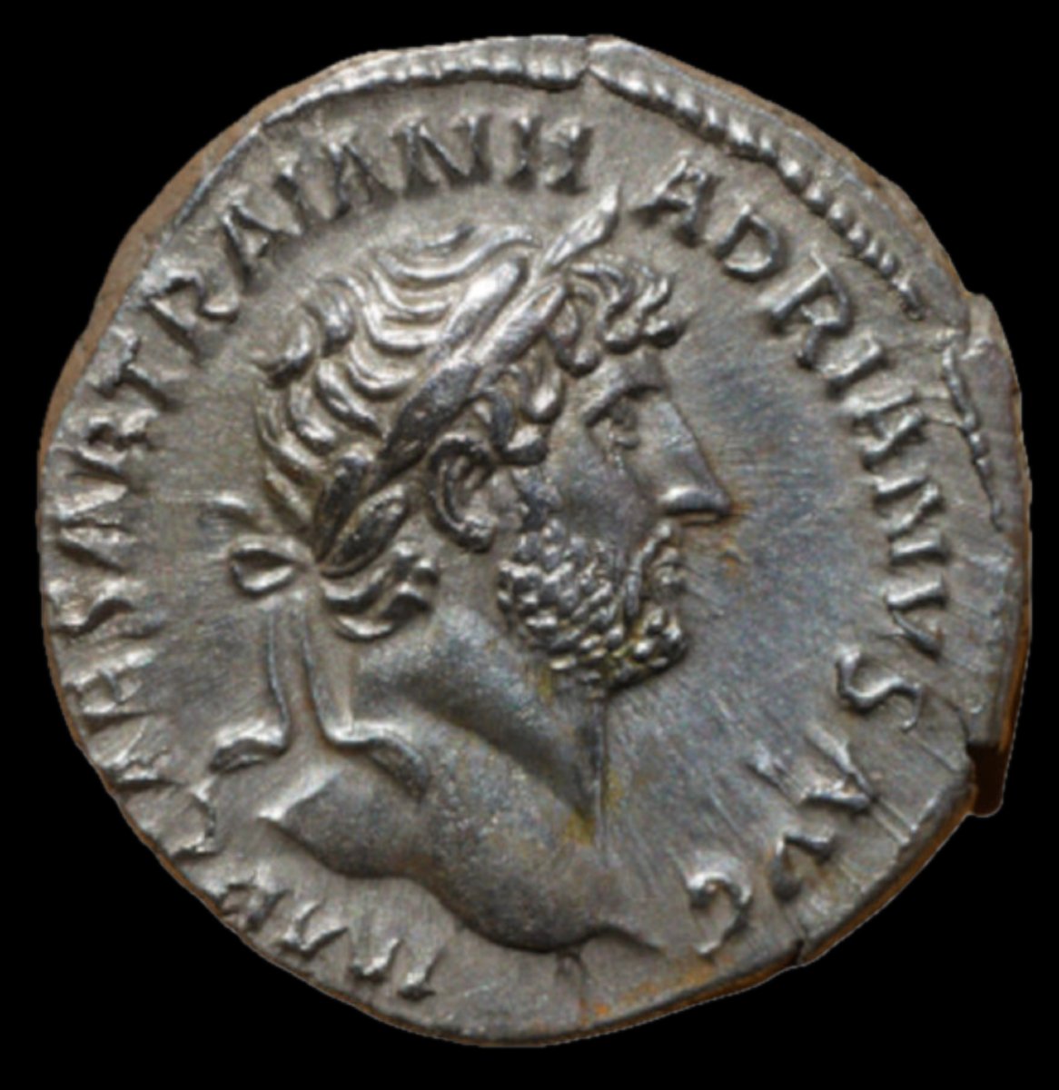 Rare denier d’Hadrien à Felicitas — Certificat d’authenticité-photo-2