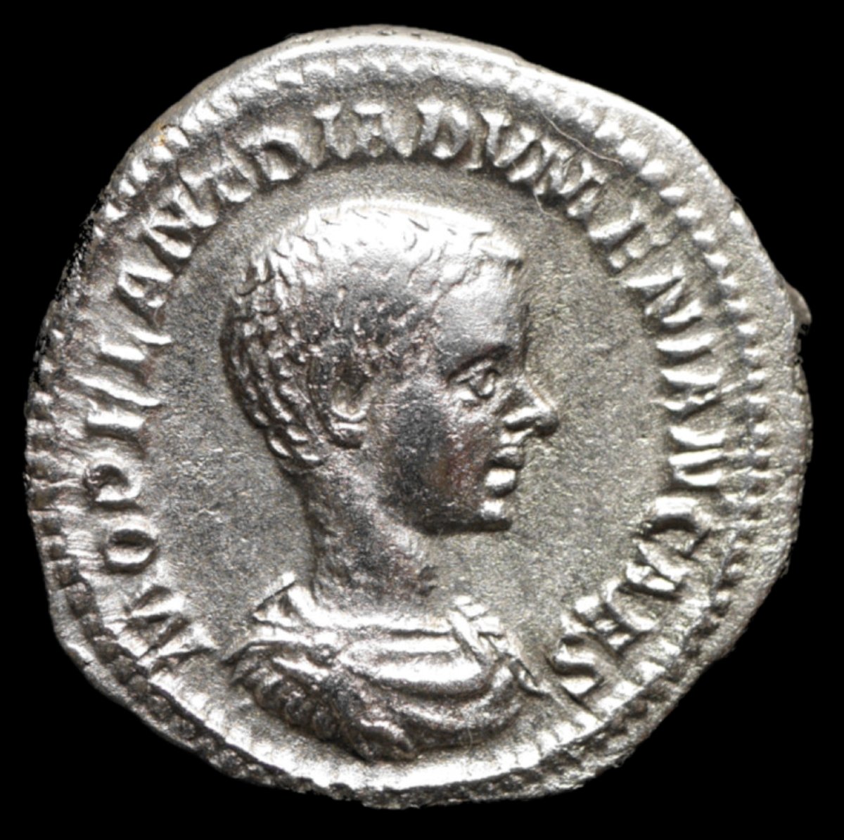 Diaduménien César — Denier PRINC IVVENTVTIS, Rome 217 — Certificat d’authenticité-photo-2