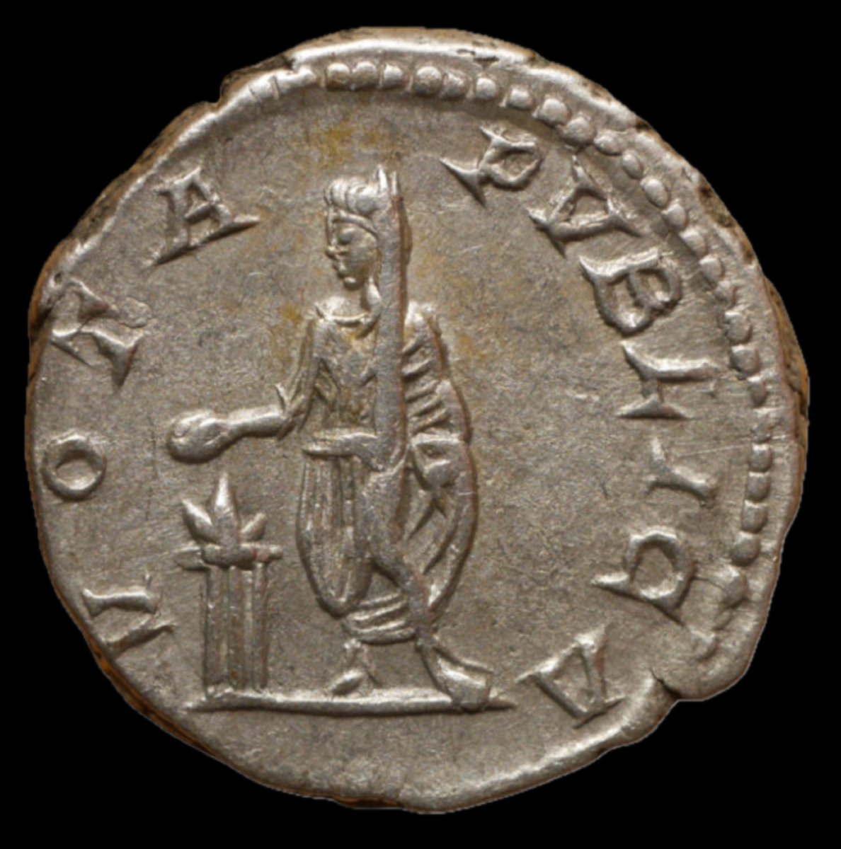 Géta César — Denier VOTA PVBLICA, RIC IV.1 38b — Certificat d’authenticité-photo-3