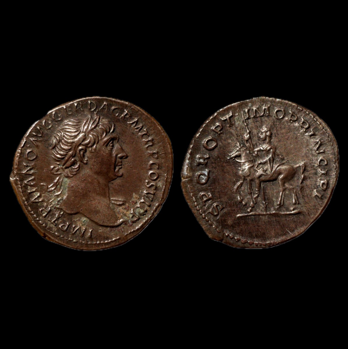 Trajan Ric 291 / Woytek 394b — Certificate Of Authenticity