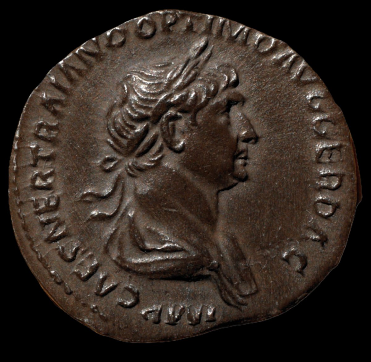 Trajan RIC 269 — avec certificat d’authenticité-photo-2