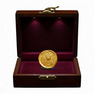 Léon Iᵉʳ – Solidus d’or frappé à Constantinople (457–474) – 4,46 g – Certificat d’authenticité