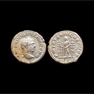 Caracalla Denarius “fides Militvm” — Certificate Of Authenticity