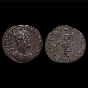 Denier d’Hadrien « PAX » — Certificat d’authenticité