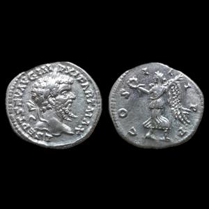 Denier de Septime Sévère « Victoire triomphale » — Certificat d’authenticité