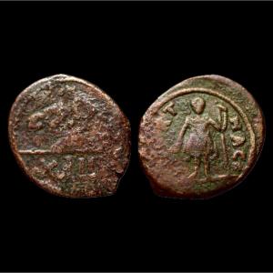 Rare 42 nummi vandale de Carthage — Certificat d’authenticité