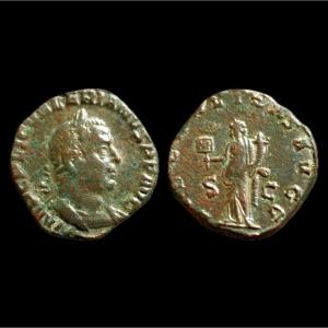 Valérien I RIC 165 — avec certificat d’authenticité