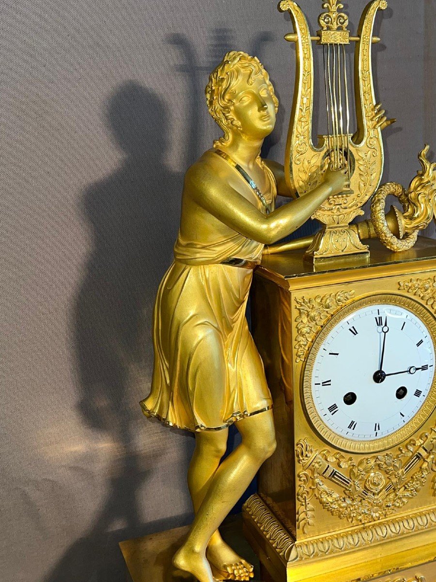 Charles X Period Gilt Bronze Fireplace Trim-photo-1