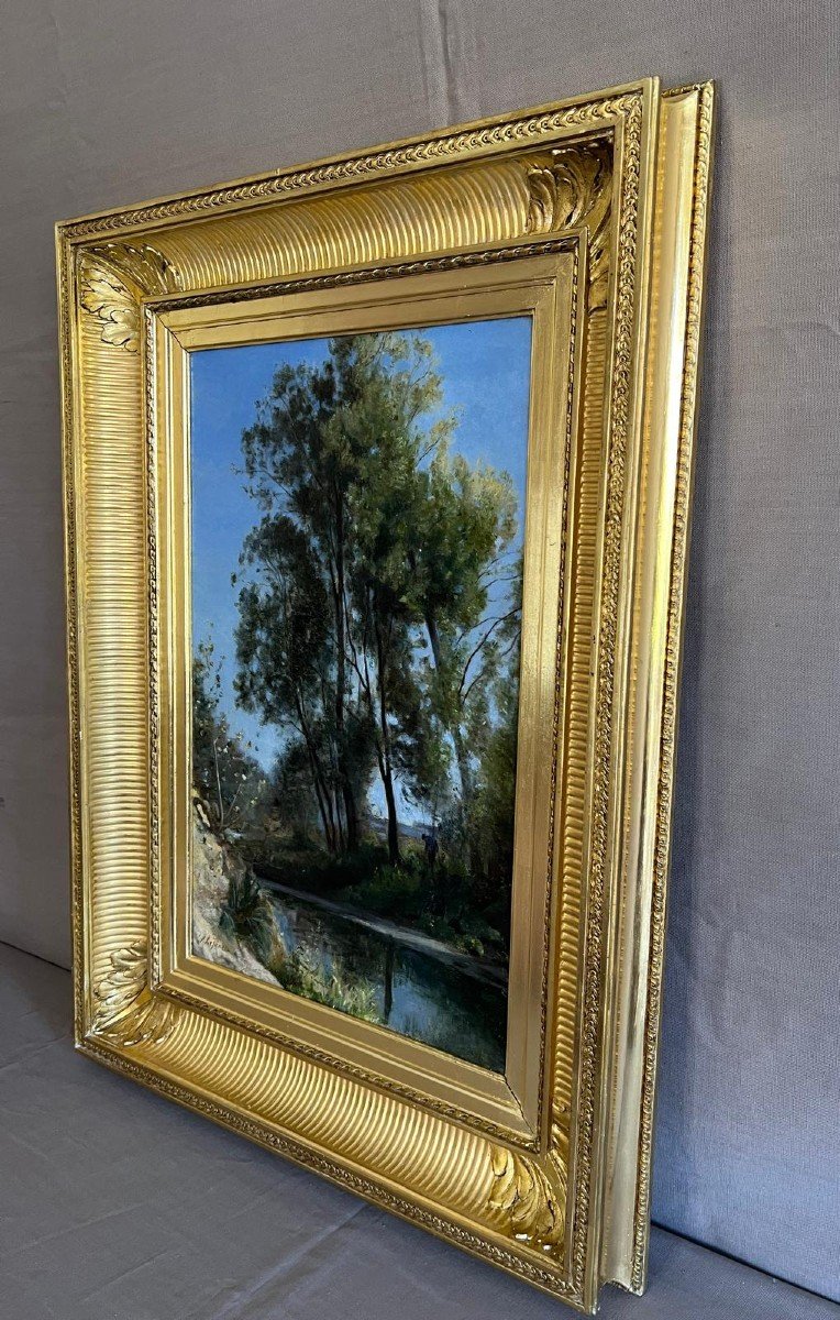 Peinture Par Stanislas Lépine (1835-1892)-photo-2