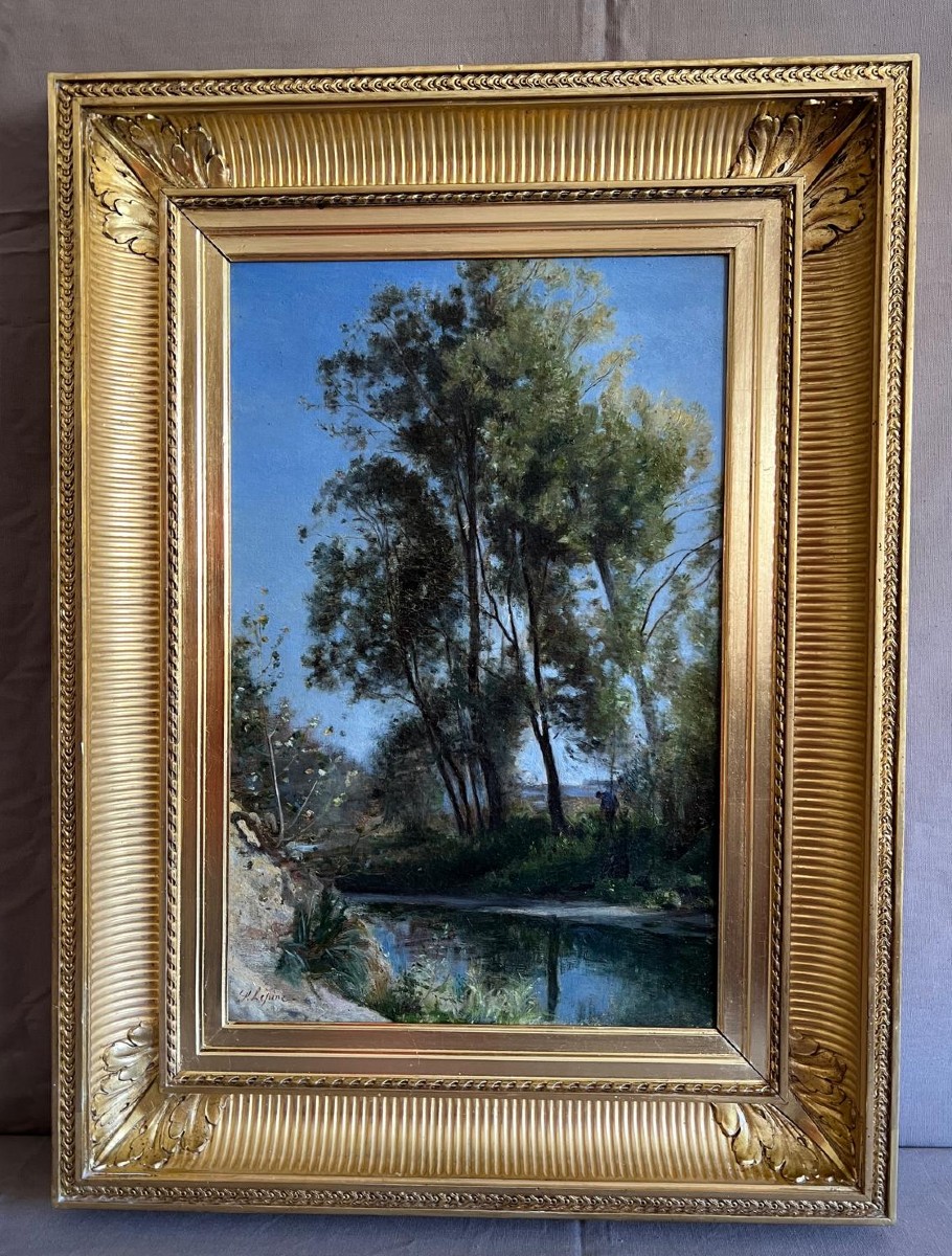 Peinture Par Stanislas Lépine (1835-1892)-photo-2