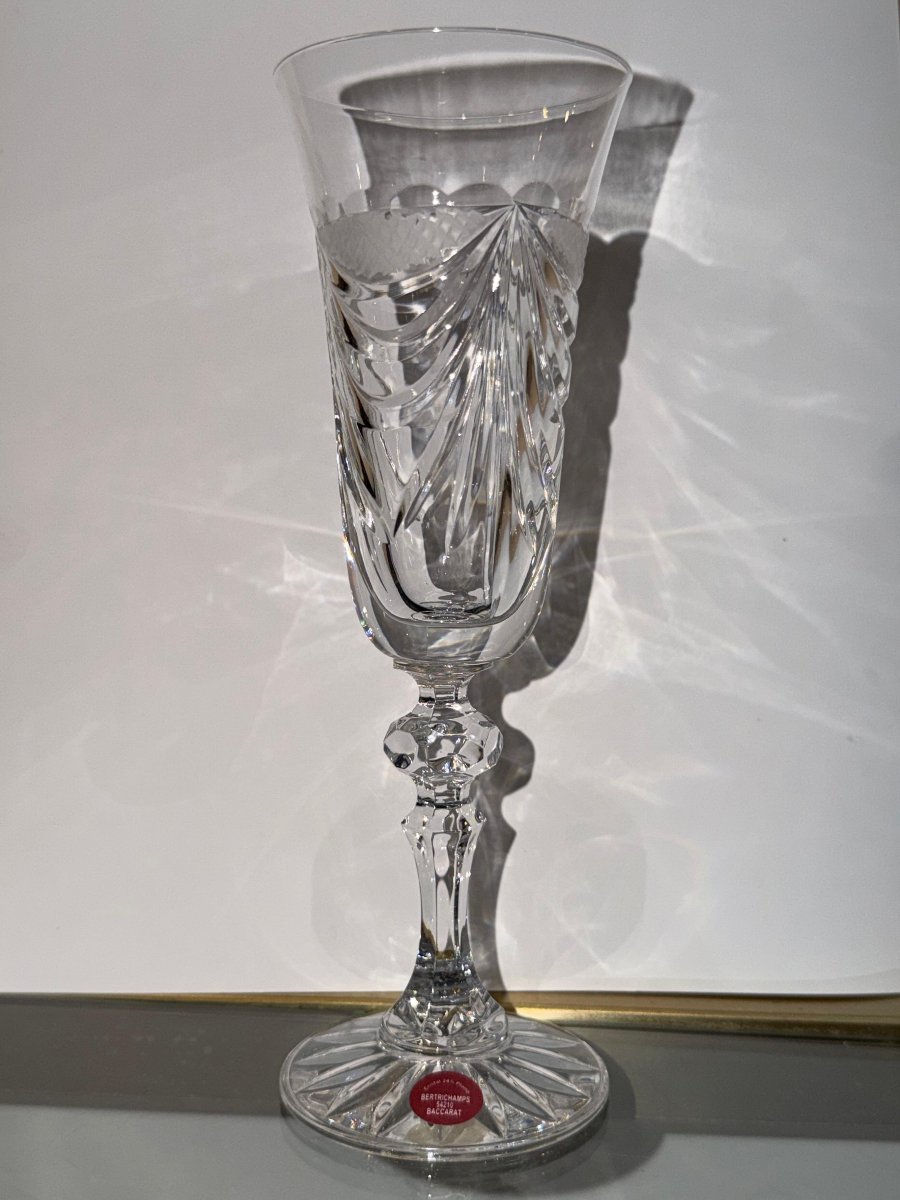Service en cristal taillé à Baccarat par le meilleur ouvrier de France-photo-3