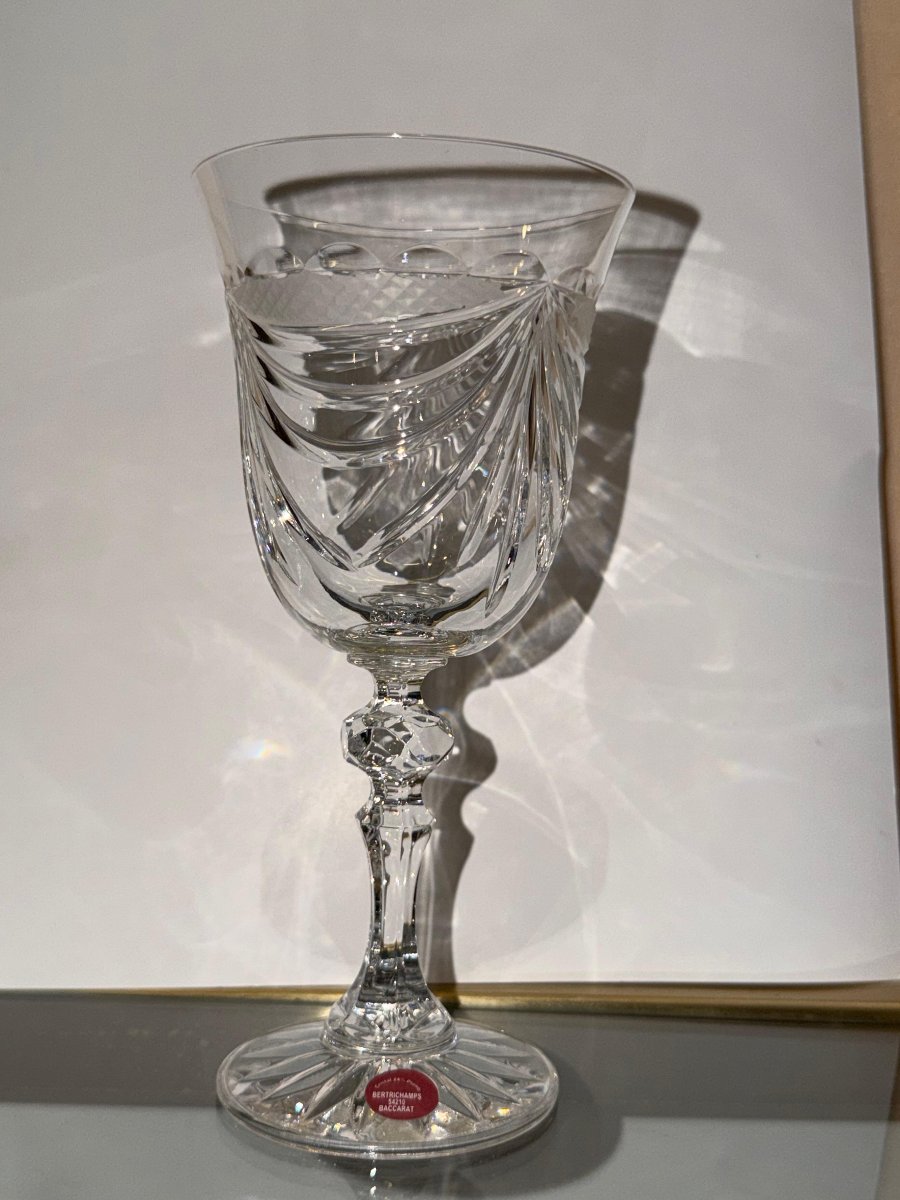 Service en cristal taillé à Baccarat par le meilleur ouvrier de France-photo-4