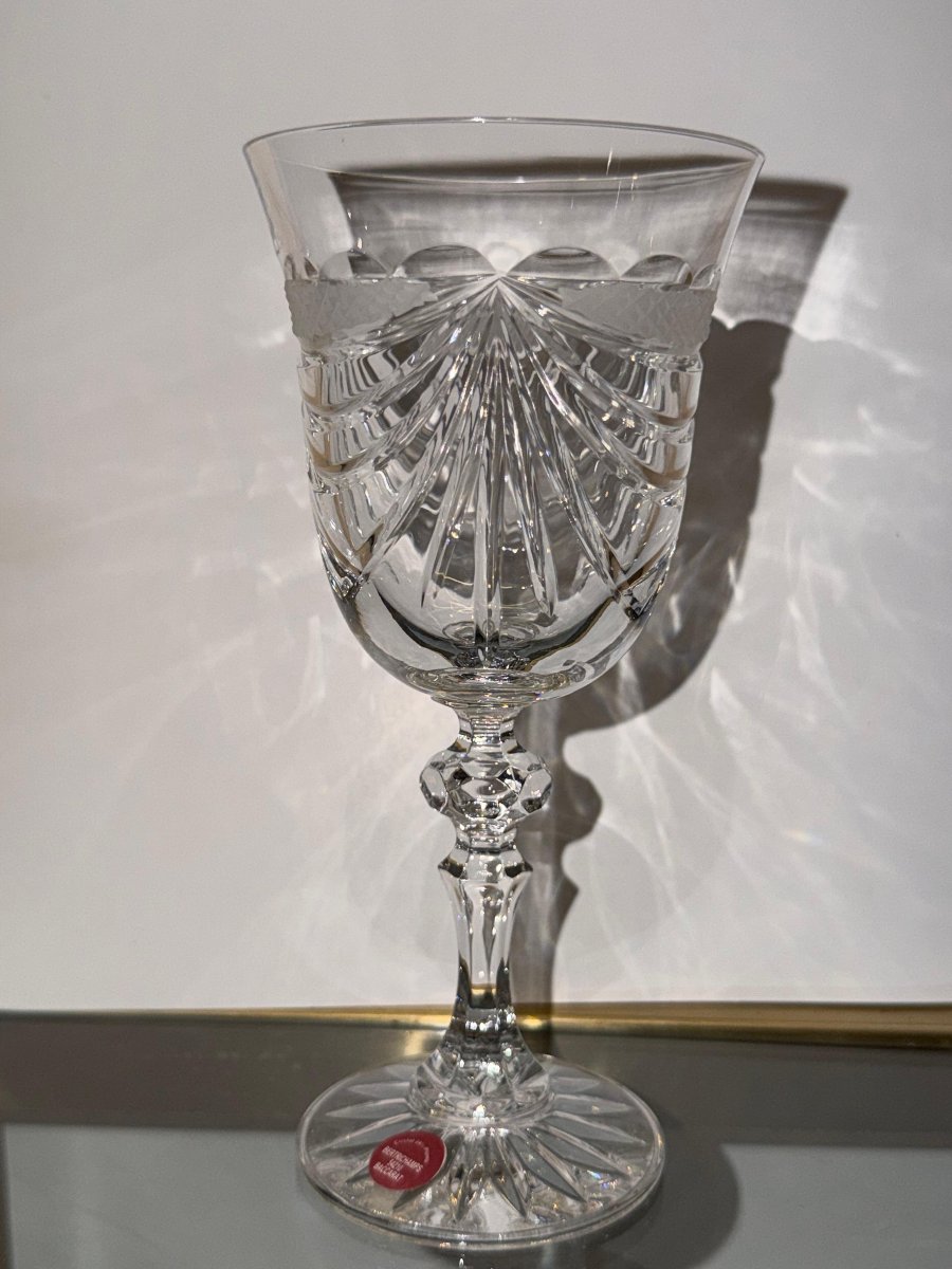 Service en cristal taillé à Baccarat par le meilleur ouvrier de France-photo-5
