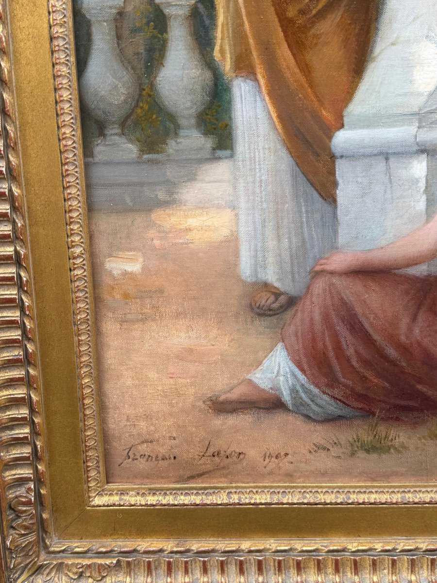 Oil On Canvas, François Lafon (1846–1913) -photo-2