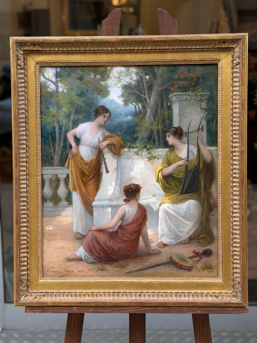 Oil On Canvas, François Lafon (1846–1913) -photo-3