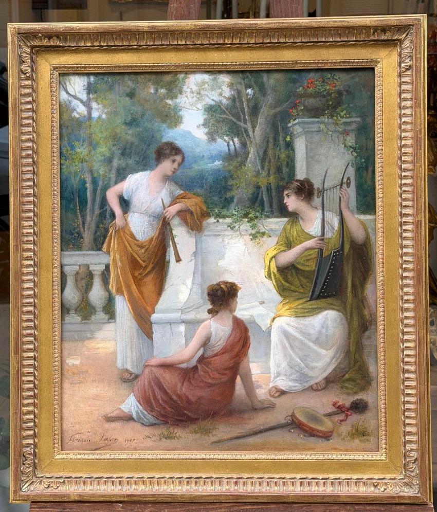 Oil On Canvas, François Lafon (1846–1913) 