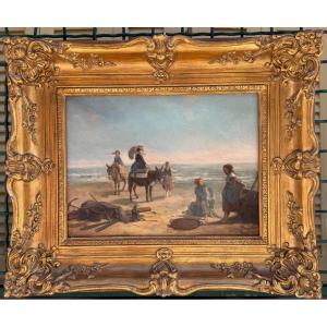 Oil On Panel, Louis Lassalle (1808–1885)