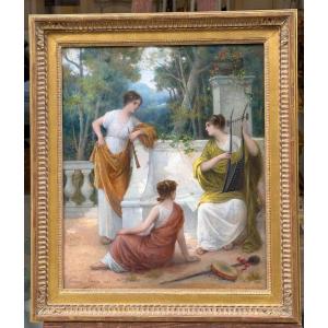 Oil On Canvas, François Lafon (1846–1913)