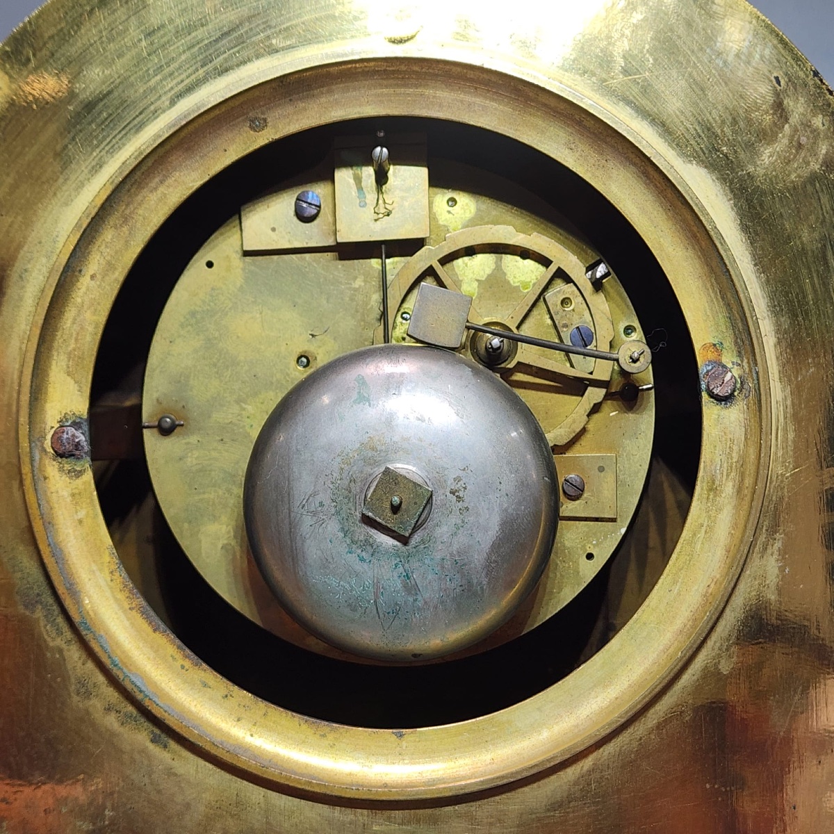 Gilded Bronze Empire-style Floor Clock – Robin, Clockmaker To The King & The Queen-photo-1