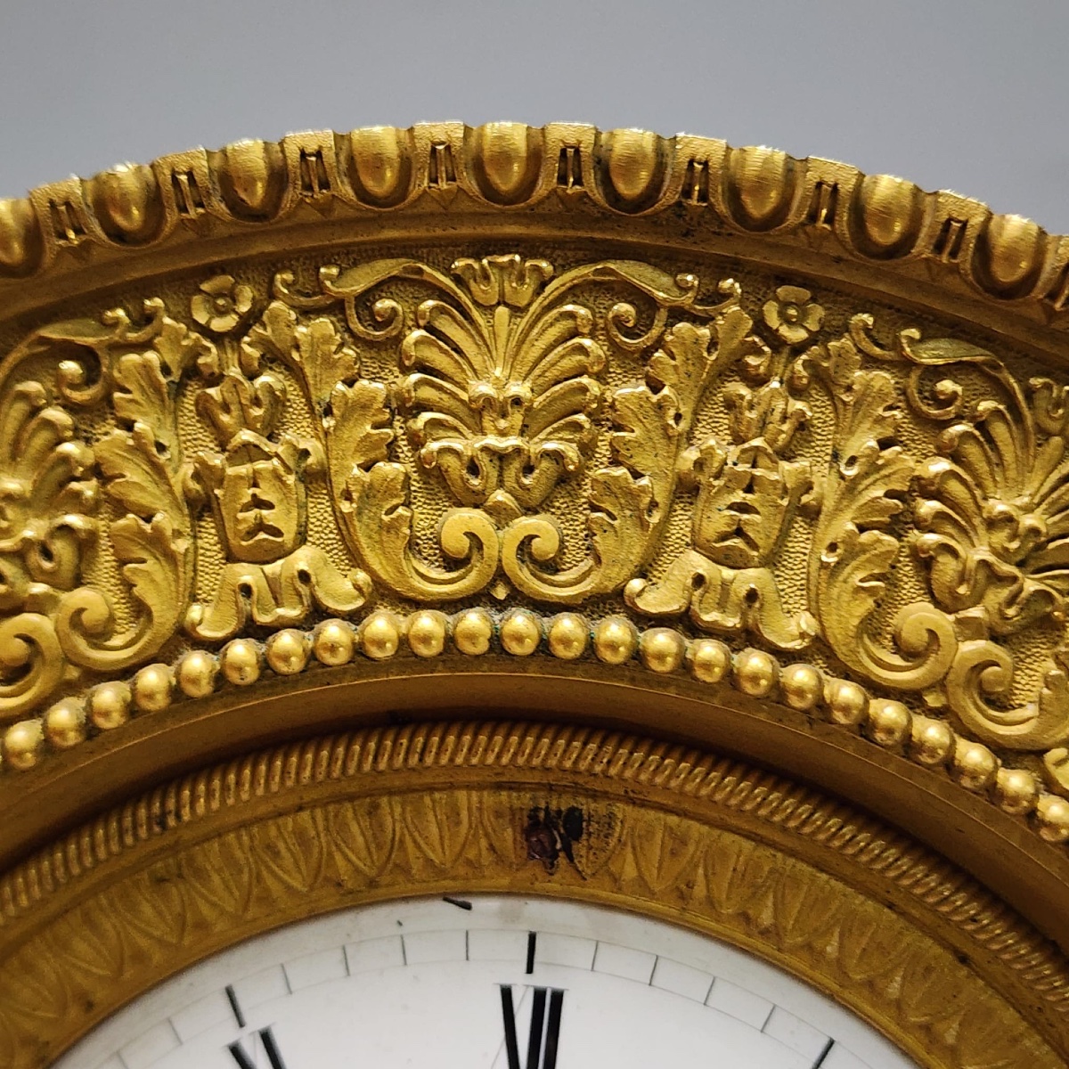 Gilded Bronze Empire-style Floor Clock – Robin, Clockmaker To The King & The Queen-photo-5