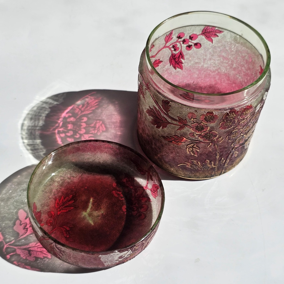 Baccarat Candy Box, Acid-etched-photo-2